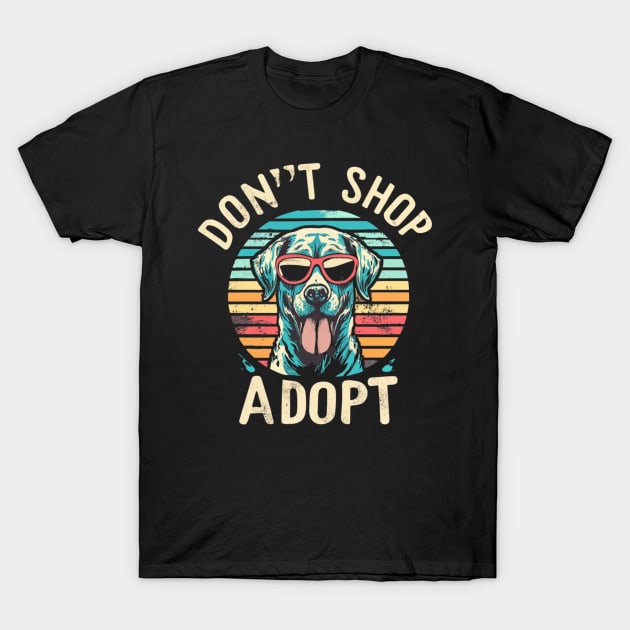 Adopt Don't Shop T-Shirt by vcent